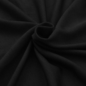 Huse de masă elastice, 2 buc, 243 x 76 x 74 cm, negru - Img 5