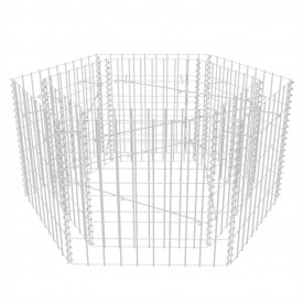 Jardinieră gabion hexagonală, 100 x 90 x 50 cm - Img 3