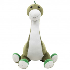 Jucărie dinozaur Brontosaurus, verde, pluș - Img 4