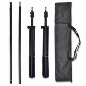 Kit studio foto cu 3 decoruri și ramă ajustabilă, 3 x 3 m - Img 4