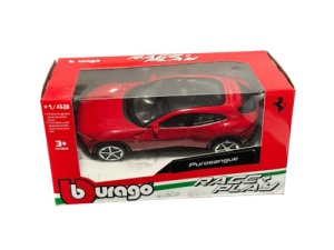 Macheta Bburago 1/43 Ferrari Purosangue Rosu Bb36000/36050 - Img 4