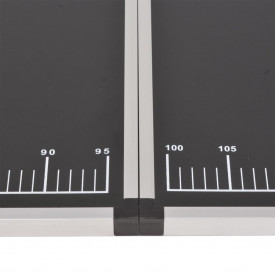 Masă de lipire pliabilă, 200 x 60 x 78 cm, MDF și aluminiu - Img 6