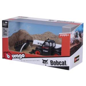 Masinuta Bburago: Bobcat cu cos telescopic, 1:50