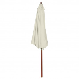 Parasolar alb 258 cm - Img 2