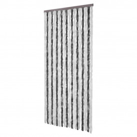 Perdea pentru Insecte 90 x 220 cm Gri-alb - Img 2