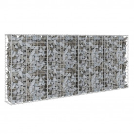 Perete gabion cu capace, oțel galvanizat, 200x20x85 cm - Img 2