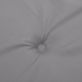 Pernă pentru bancă de grădină, gri, 100 x 50 x 3 cm - Img 5