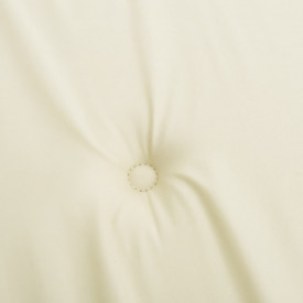 Perne scaun de grădină, 2 buc, crem, 120x50x3 cm - Img 7