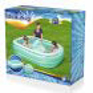 Piscina gonflabila, dreptunghiulara, 200 x 146 x 48 cm, 450 L Bestway turcoaz - Img 2