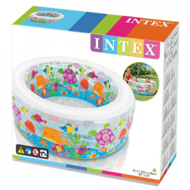 Piscina gonflabila Intex - Aquarium, 152 x 56 cm, IX58480 - Img 3