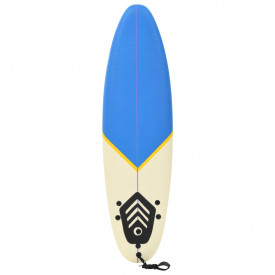Placă de surf, 170 cm, albastru și crem - Img 3