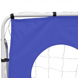 Poartă de fotbal din oțel cu țintă 240 x 92 x 150 cm - Img 3
