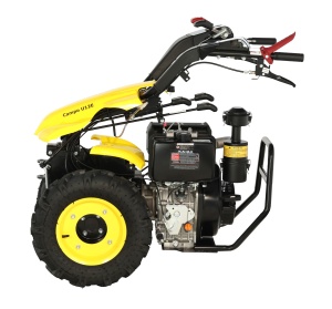 ProGARDEN Campo U12E motocultor multifunctional 12CP, diesel, pornire electrica, 3+2 viteze, reductor