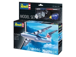 Revell 63791 BAe 146-200 (RJ85) AirUK Model Set - Img 4