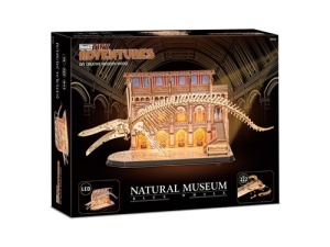 Revell Modele Functionale Din Lemn Pentru Asamblare Tiny Adventures - Natural Museum Blue Whale Rev00620 - Img 2