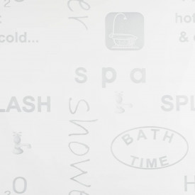 Roletă perdea de duș 80x240 cm Imprimeu Splash - Img 6
