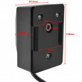 Rotisor cu motor profesional pentru grătar, oțel, 1000 mm - Img 8