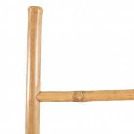 Scară pentru prosoape cu 5 trepte, bambus, 150 cm - Img 3