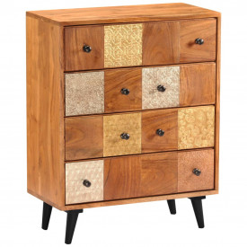 Scrin, 60 x 30 x 75 cm, lemn masiv de acacia - Img 10