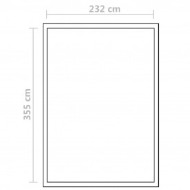 Seră din aluminiu ranforsat cu cadru de bază, 9,025 m² - Img 12