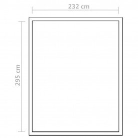 Seră din aluminiu ranforsat cu cadru la bază, 7,55 m² - Img 12