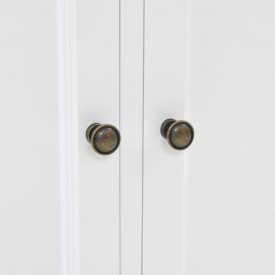 Servantă galeză cu 4 uși, MDF și lemn de pin, 80 x 40 x 180 cm - Img 7