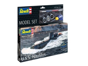 Set Macheta Revell Vapor U.S.S. Nautilus Scara 1:305 Rev65184 - Img 4
