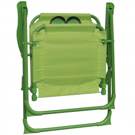 Set mobilier de exterior, cu umbrelă, pentru copii, verde - Img 5
