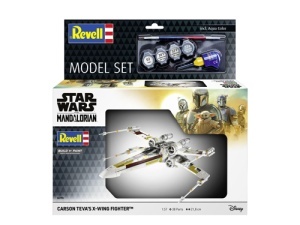 Set Model Carson Teca Xwing: The Mandalorian Revell Cu Accesorii - Img 4