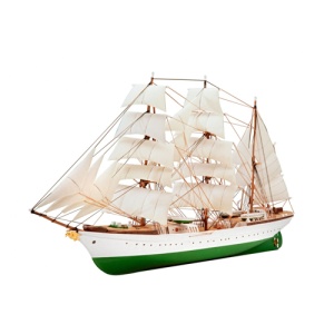 Set model de asamblare, Revell, Nava cu vele Gorch Fock, 75 piese