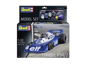 Set Model Tyrrell P34/2 6-Roti Revell Cu Accesorii De Baza - Img 3