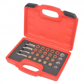 Set reparare mufă de evacuare pentru ulei ars 64 buc M13 M15 M17 M20
