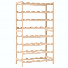 Suport sticle de vin, lemn de cedru, 57,5 x 28 x 102 cm