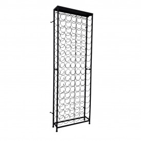 Suport sticle de vin pentru 108 sticle, metal