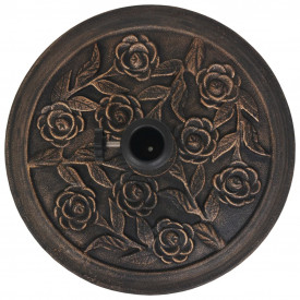 Suport umbrelă de soare, rășină, rotund, bronz, 9 kg - Img 4