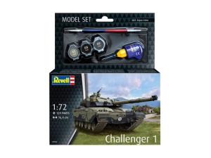 Vehicul Militar Revell Model Set Challenger 1 Scara 1:72 Rev63365 - Img 3