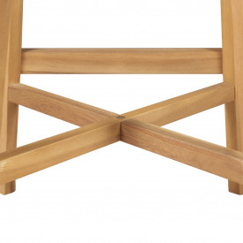 vidaXL 5 piese Set mobilier bar exterior, poliratan, lemn masiv acacia - Img 5