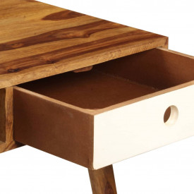 vidaXL Birou de scris, 110 x 55 x 76 cm, lemn masiv de palisandru - Img 6