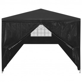 vidaXL Cort pentru petrecere, 3 x 9 m, antracit - Img 3