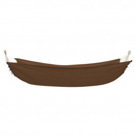 vidaXL Hamac pliabil 2 persoane, maro, 360 x 150 cm - Img 2
