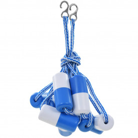 vidaXL Șnur separator de siguranță pentru piscină, 6 m, plastic - Img 3