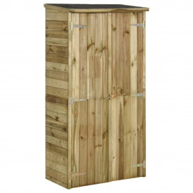 vidaXL Șopron scule grădină, lemn de pin FSC, 85 x 48 x 177 cm