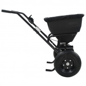 vidaXL Utilaj de împrăștiat sare, PVC și oțel 106x73x76 cm 45 L - Img 4