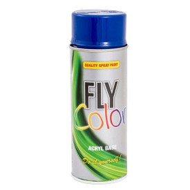 Vopsea spray decorativă FLY COLOR, RAL 5002 albastru, 400ml - Img 2