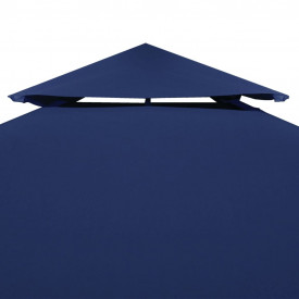 Acoperiș pavilion, 2 straturi, 310 g/m², 4x3 m, albastru - Img 3