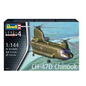 Aeromodel de construit Revell CH-47D Chinook 104 piese