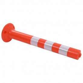 Baliză control trafic, 5 buc., plastic, 75 cm - Img 4