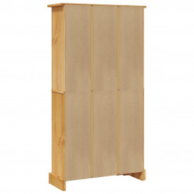 Bibliotecă 4 rafturi pin, stil mexican Corona 81 x 29 x 150 cm - Img 5