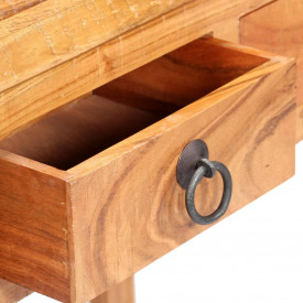 Birou de scris, 90 x 40 x 107 cm, lemn masiv de acacia - Img 8