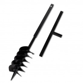 Burghiu manual găuri în pământ 150 mm cu tub prelungitor 13 m - Img 3